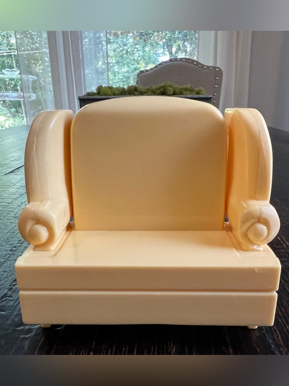 Learning Curve Caring Corners dollhouse Sofa Couch Yellow Toy